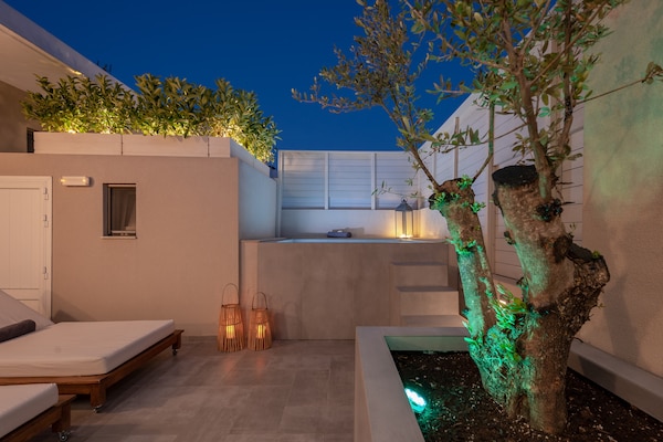 Foto van Appartement in Rethymno met privézwembad - Vakantiehuis in Rethymno - terrace