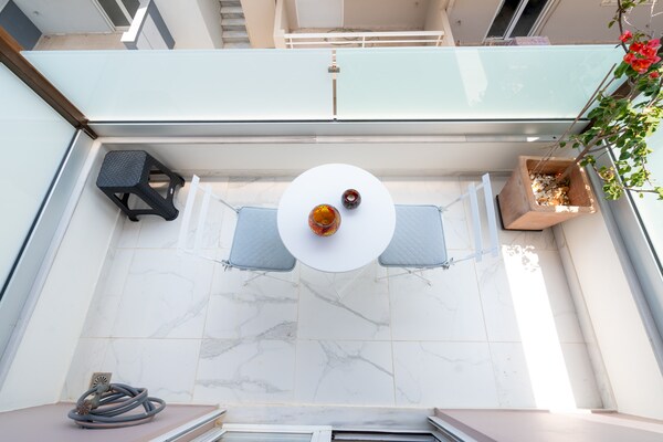 Foto van Huis in Rethymno bij Zandstrand - Vakantiehuis in Rethymno - TerraceBalcony