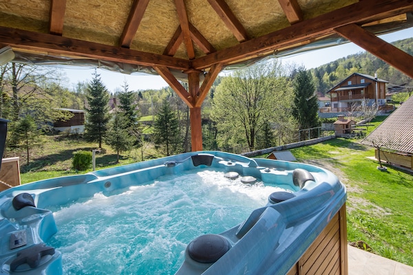 Foto van Vakantiehuis in Brod Moravice met Zwembad - Vakantiehuis in Brod Moravice - Wellness