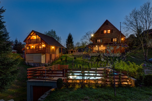 Foto van Vakantiehuis in Brod Moravice met Zwembad - Vakantiehuis in Brod Moravice - ExteriorSummer