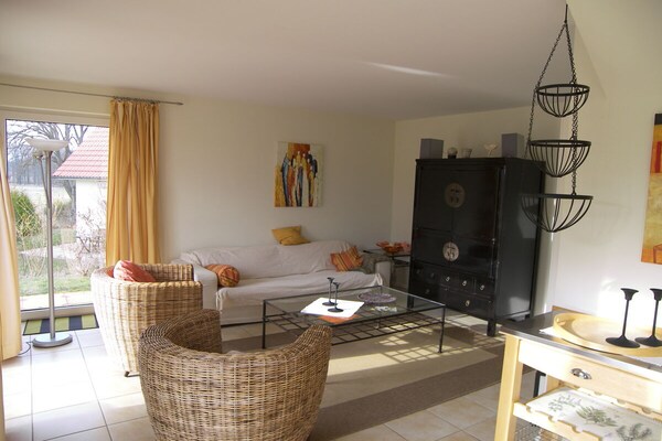 Foto van Apartments Aura - Comfort Studio Apartment 2 with shared swimming pool - LivingRoom