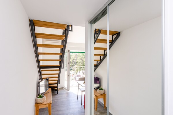 Foto van Apartments Villa Lukas - ''No.10'' Gallery Studio Apartment with Balcony and Sea View - Indoor