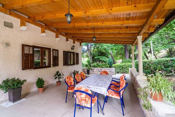 Foto van Apartment & Rooms Papa - Studio Apartment with Balcony and Partial Sea View - terrace