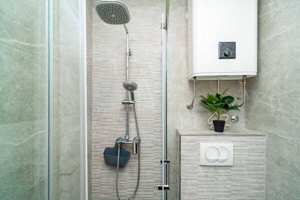 Foto van Apartment & Rooms Papa - Studio Apartment with Balcony and Partial Sea View - BathRoom