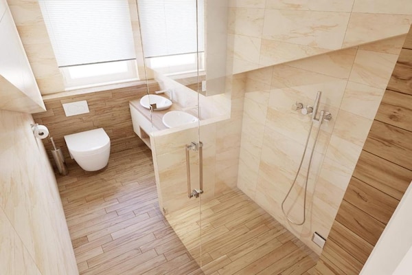 Foto van Apartments Villa Subic - Two Bedroom Apartment C2 - Vakantiehuis in Kampor - BathRoom