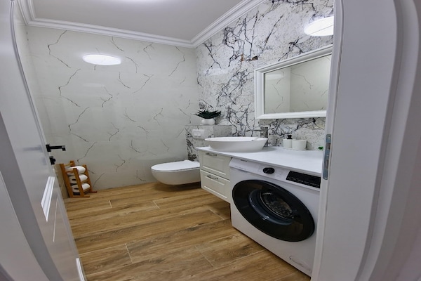 Foto van Appartement in Kroatië bij Adriatische Zee - Vakantiehuis in Malinska - BathRoom