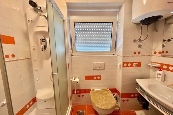 Foto van Appartement in Kroatië bij Adriatische kust - Vakantiehuis in Dramalj - BathRoom