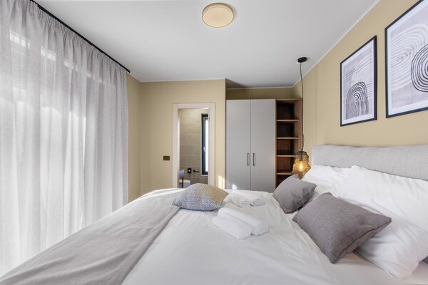 Foto van Appartement bij strand en zwembad - Vakantiehuis in Brtonigla - BedRoom