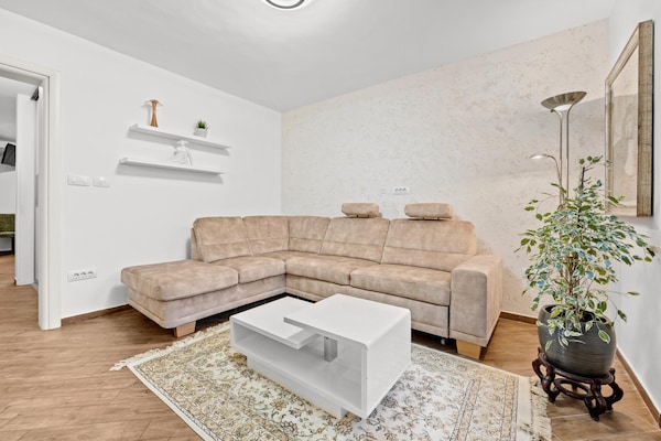 Foto van Villa Pineta appartement met twee slaapkamers - Vakantiehuis in Medulin - LivingRoom