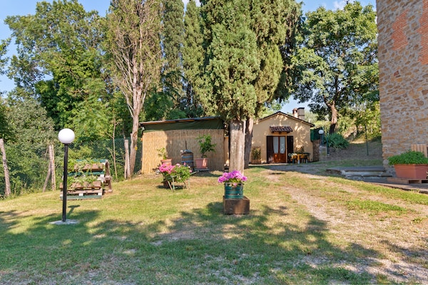 Foto van Landelijk huis in Arezzo met zwembad - Vakantiehuis in Tregozzano, Arezzo - GardenSummer