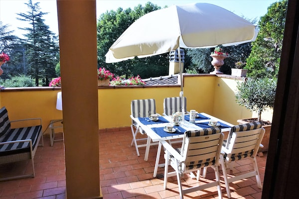Foto van Villa in Marsciano met zwembad bij Trasimeno - Vakantiehuis in Marsciano - TerraceBalcony