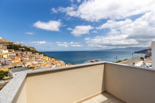 Foto van Appartement met vista mare en terrazza - Vakantiehuis in Castelsardo - AreaSummer1KM