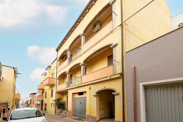 Foto van Appartement met zeezicht in het historische - Vakantiehuis in Castelsardo - ExteriorSummer