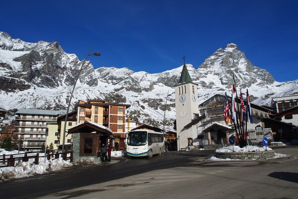 Foto van Skiresort, hellingen van Cervinia - Vakantiehuis in Breuil-Cervinia - AreaWinter1KM