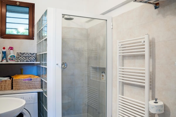 Foto van Rustig verblijf in de Ligurische heuvels - Vakantiehuis in Stellanello - BathRoom