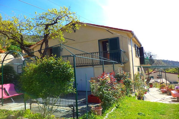 Foto van Rustig verblijf in de Ligurische heuvels - Vakantiehuis in Stellanello - ExteriorSummer