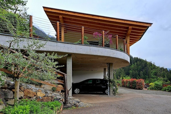 Foto van Kastanje Niederhaushof - Vakantiehuis in Partschins - ExteriorSummer