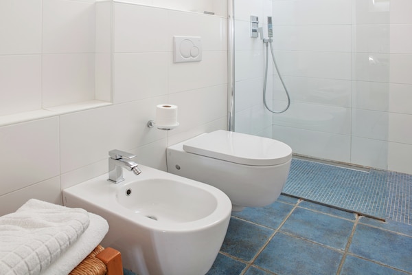 Foto van Hart van Emilia-Romagna Appartement - Vakantiehuis in Modigliana - BathRoom