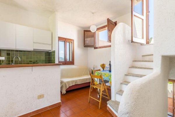 Foto van Appartement met zeezicht en een dakterras - Vakantiehuis in Santa Teresa Gallura - LivingRoom
