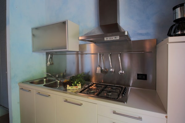 Foto van Villa in Toscane met zwembad bij strand - Vakantiehuis in Castelfranco di Sopra - Kitchen
