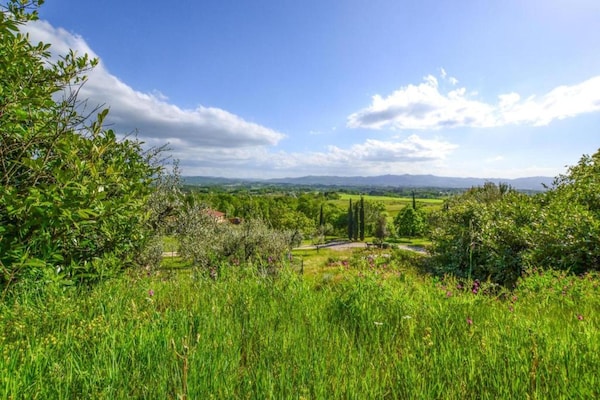 Foto van Villa in Toscane met zwembad bij strand - Vakantiehuis in Castelfranco di Sopra - AreaSummer5KM