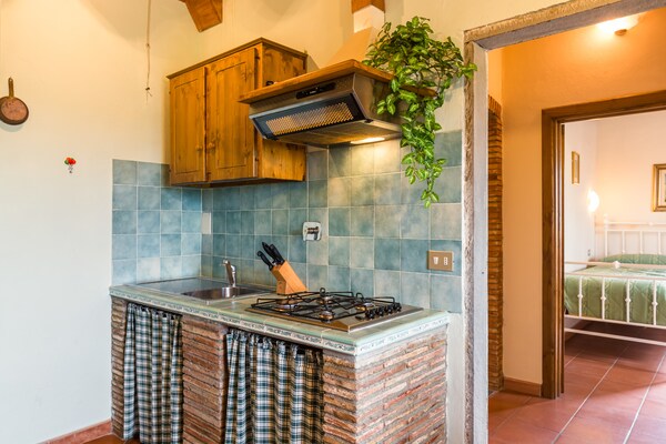 Foto van Uitje naar een Toscaans landhuis - Vakantiehuis in Pian di scò - Kitchen