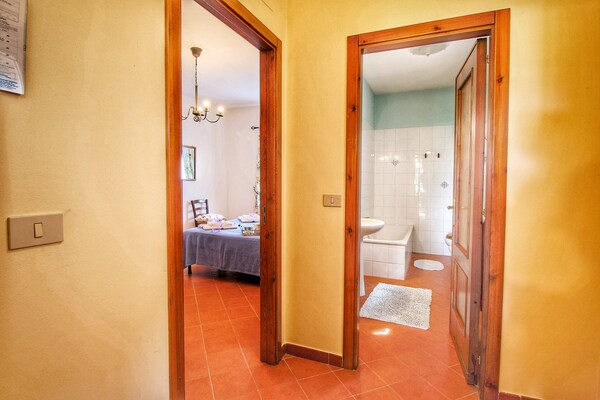 Foto van Aantrekkelijk herenhuis met zwembad - Vakantiehuis in Chianacce - Landing