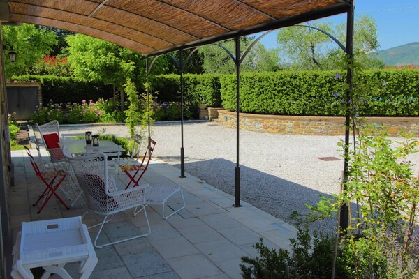 Foto van Villa in Cortona met privézwembad - Vakantiehuis in Cortona - TerraceBalcony