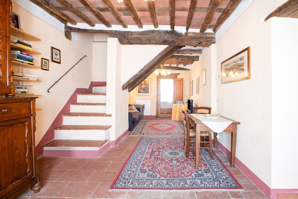 Foto van ﻿Rustiek vakantiehuis in Lucca met een privétuin - Landing