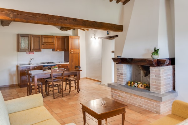 Foto van Authentieke schuilplaats in Marche - Vakantiehuis in Sant'angelo in Vado - LivingRoom