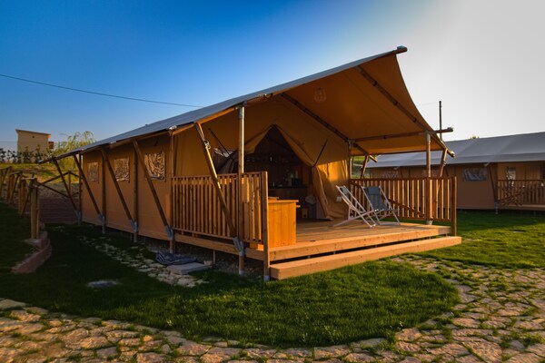 Foto van Tent in Marche bij Adriatische Zee - Vakantiehuis in Fermo - ExteriorSummer