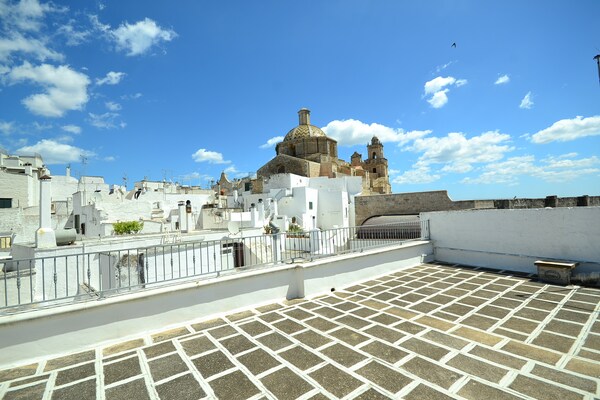 Foto van Villa in de witte stad van Ostuni - Vakantiehuis in Ostuni (br) - TerraceBalcony