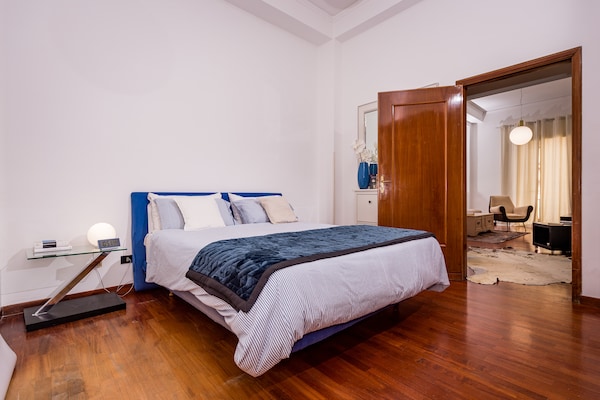 Foto van Appartement in Terrasini met zeezicht - Vakantiehuis in Terrasini - BedRoom