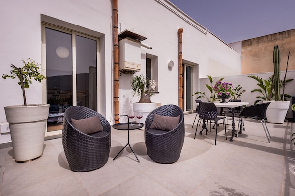Foto van Appartement in Terrasini met zeezicht - Vakantiehuis in Terrasini - TerraceBalcony