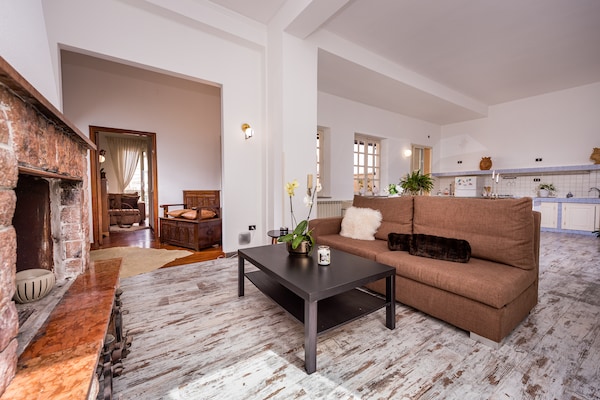 Foto van Appartement in Terrasini met zeezicht - Vakantiehuis in Terrasini - LivingRoom