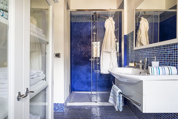 Foto van Villa in Agrigento met zwembad bij Tempels - Vakantiehuis in Agrigento - BathRoom