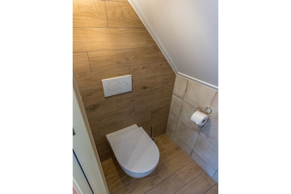 Foto van Boerderij Lodge bij de Dijk Texel - Vakantiehuis in Oost-Texel - BathRoom