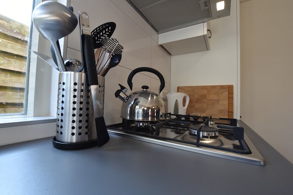 Foto van Huisje in Veluwe bij Bospark - Vakantiehuis in Garderen - Kitchen
