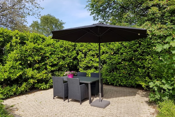 Foto van Huisje in Veluwe bij Bospark - Vakantiehuis in Garderen - TerraceBalcony