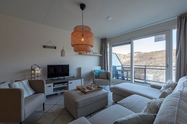 Foto van Wijde Blick 212 appartement in Callanstoog - Vakantiehuis in Callantsoog - LivingRoom
