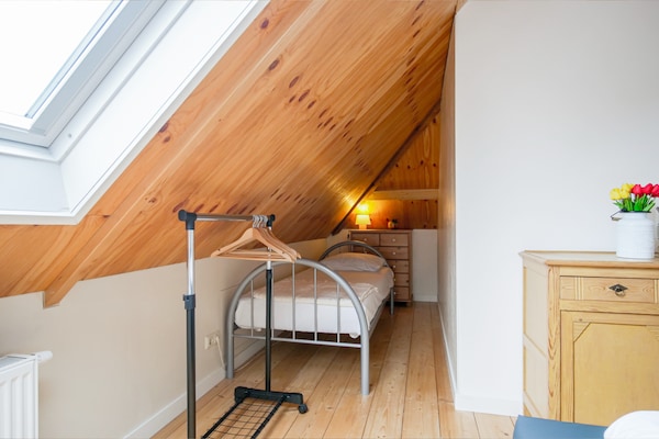 Foto van Sfeervolle vakantiewoning in een voormalige boerderij, midden in de natuur. - BedRoom