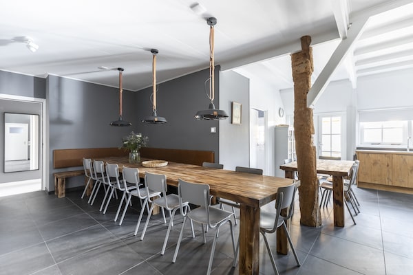 Foto van Boerderij in Groet vlakbij zee en bos - Vakantiehuis in Groet (Schoorl) - DiningRoom