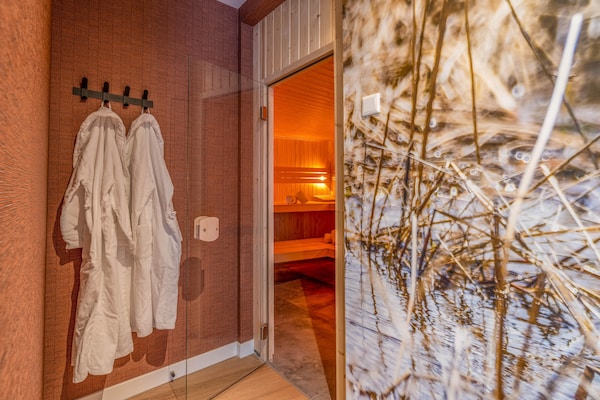 Foto van Moderne, luxe en duurzame natuurvilla - Vakantiehuis in De Waal - Wellness