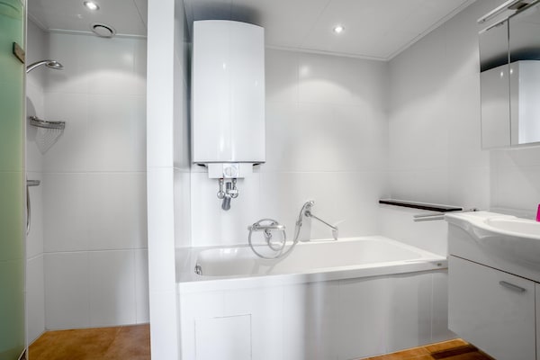 Foto van 2 Persoons appartement met eilandzicht - Vakantiehuis in De Koog - BathRoom