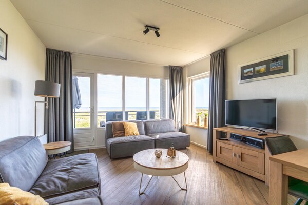 Foto van 2 Persoons appartement met zeezicht - Vakantiehuis in De Koog - LivingRoom