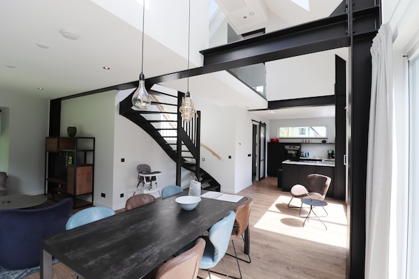 Foto van Bungalow op Texel bij Duinenpark - Vakantiehuis in De Koog Texel - LivingRoom