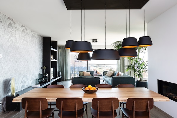 Foto van Stijlvol appartement voor 8 personen met zeezicht - Vakantiehuis in Egmond aan Zee - DiningRoom