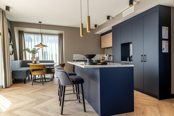 Foto van Delft Escape met Rooftop en wifi - Vakantiehuis in Delft - Kitchen