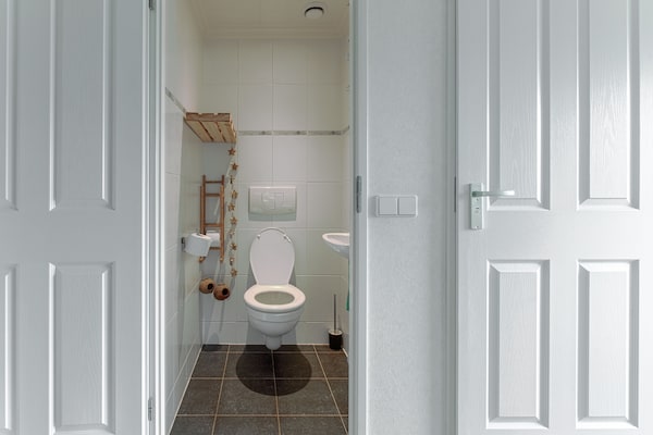 Foto van Boshut met huisdieren - Vakantiehuis in Voorthuizen - BathRoom