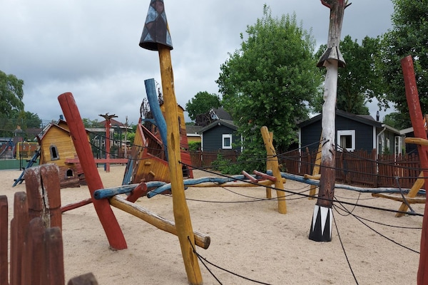 Foto van Boshut met huisdieren - Vakantiehuis in Voorthuizen - ParkFacilities
